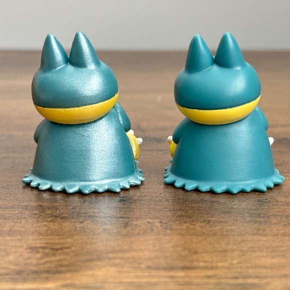 Pokémon 2 MUNCHLAX Metallic Collectible Toy Battle Figure WCT 2019 Cake Topper - Picture 4 of 6